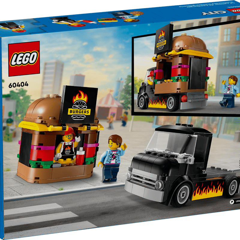 LEGO City 60404 Hamburgerový truck