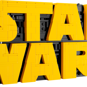 LEGO Star Wars 75407 Logo Star Wars z kostek