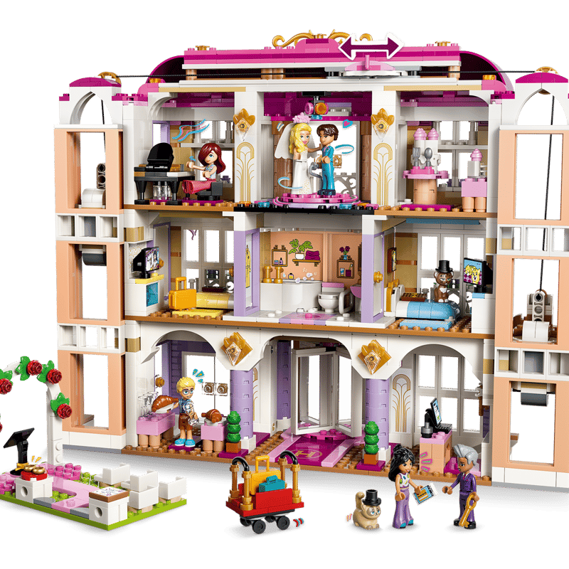 LEGO Friends 42704 Grand Hotel v městečku Heartlake LEGO Friends 42704 Grand Hotel v městečku Heartlake