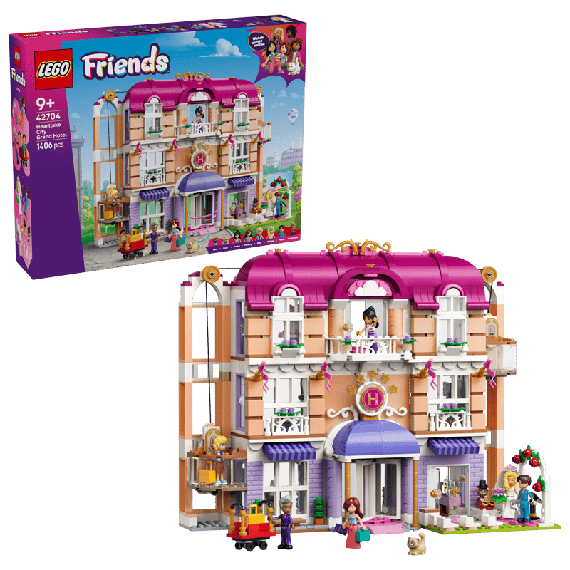 LEGO Friends 42704 Grand Hotel v městečku Heartlake LEGO Friends 42704 Grand Hotel v městečku Heartlake