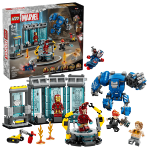 LEGO 76315 Iron Man a jeho laboratoř