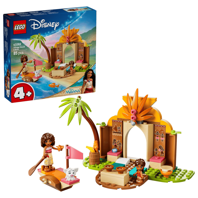 LEGO Disney 43282 Vesnický dům a loďka