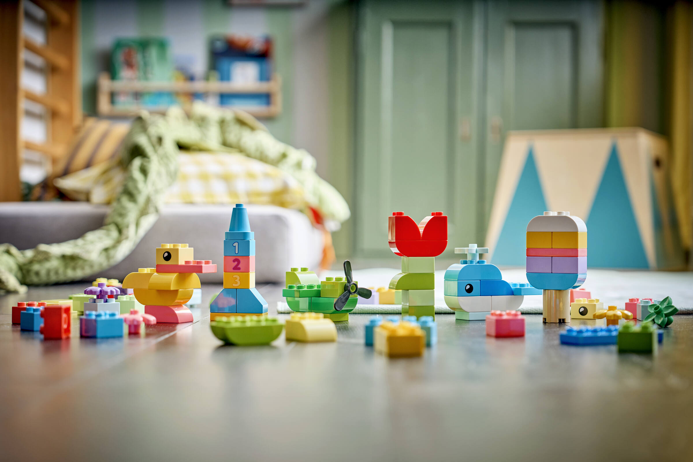 LEGO DUPLO 10479 Barevný kreativní box s kostkami