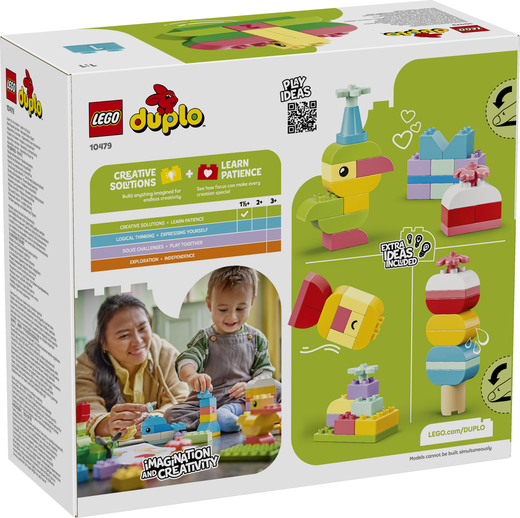 LEGO DUPLO 10479 Barevný kreativní box s kostkami