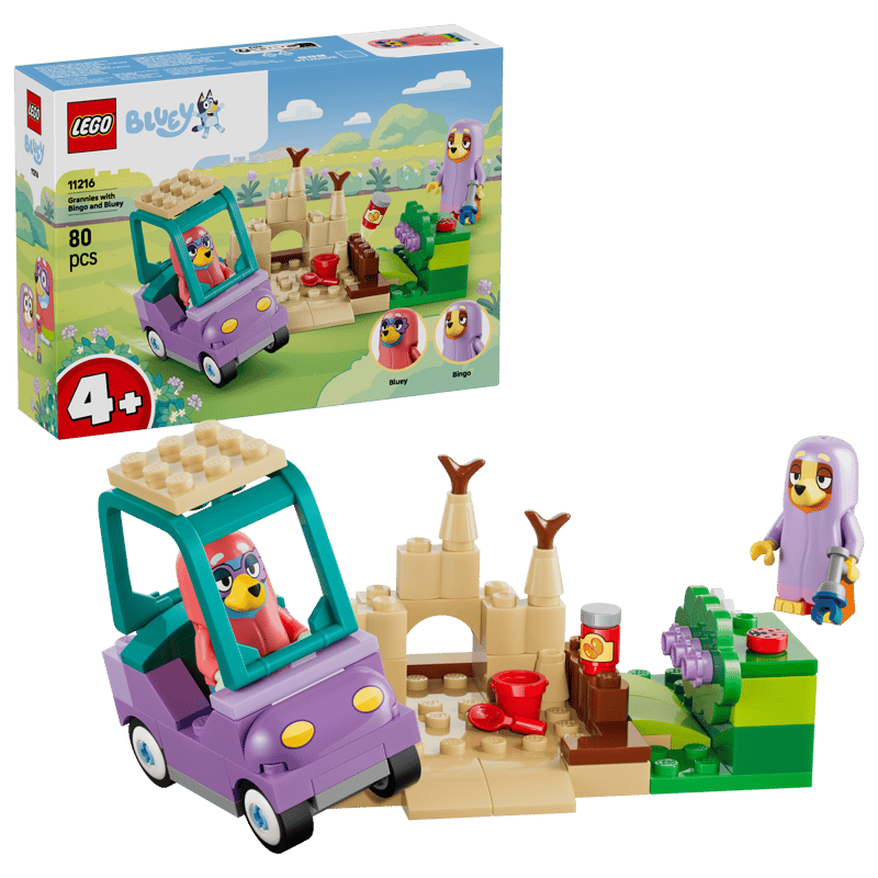 LEGO Bluey 11216 Bingo, Bluey a babičky