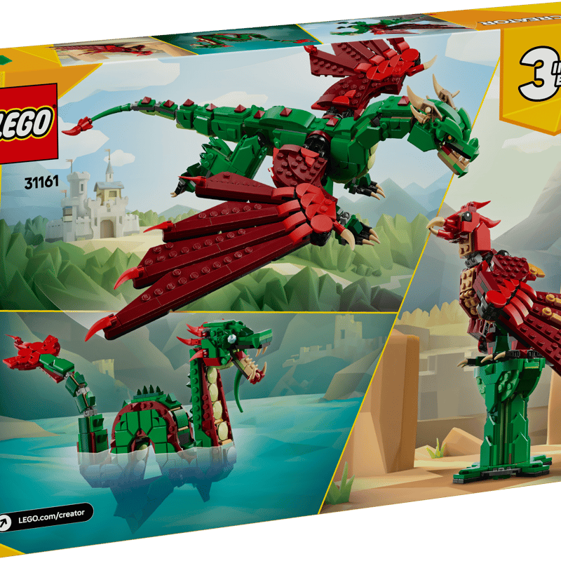 LEGO 31161 Středověký drak