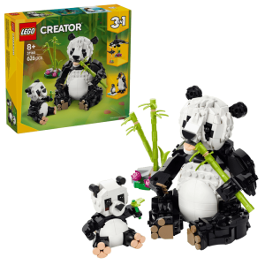 LEGO Creator 3 v 1 31165 Divoká zvířata: Pandí rodinka