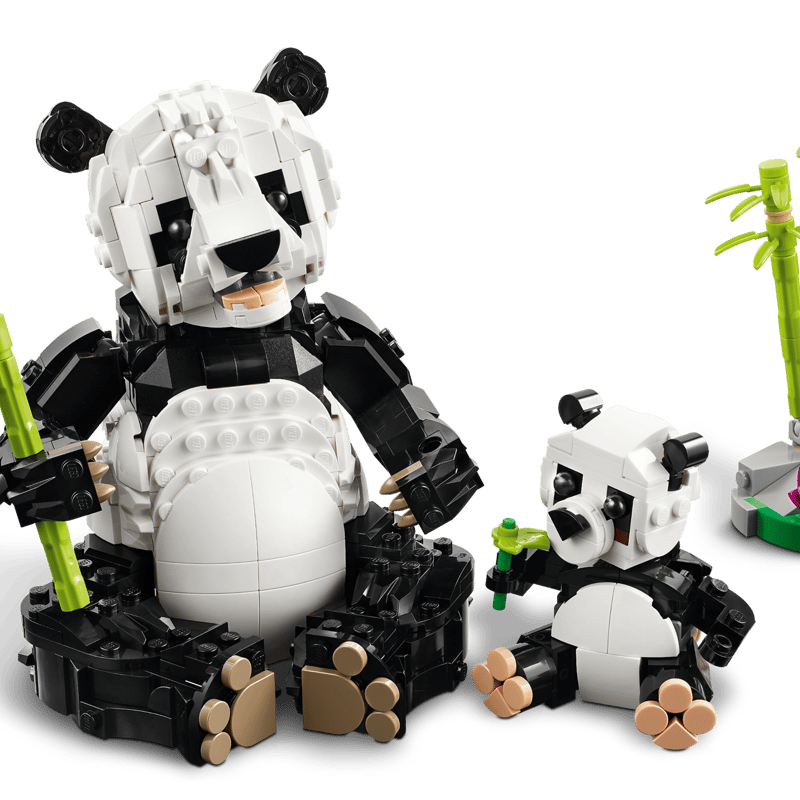 LEGO Creator 3 v 1 31165 Divoká zvířata: Pandí rodinka