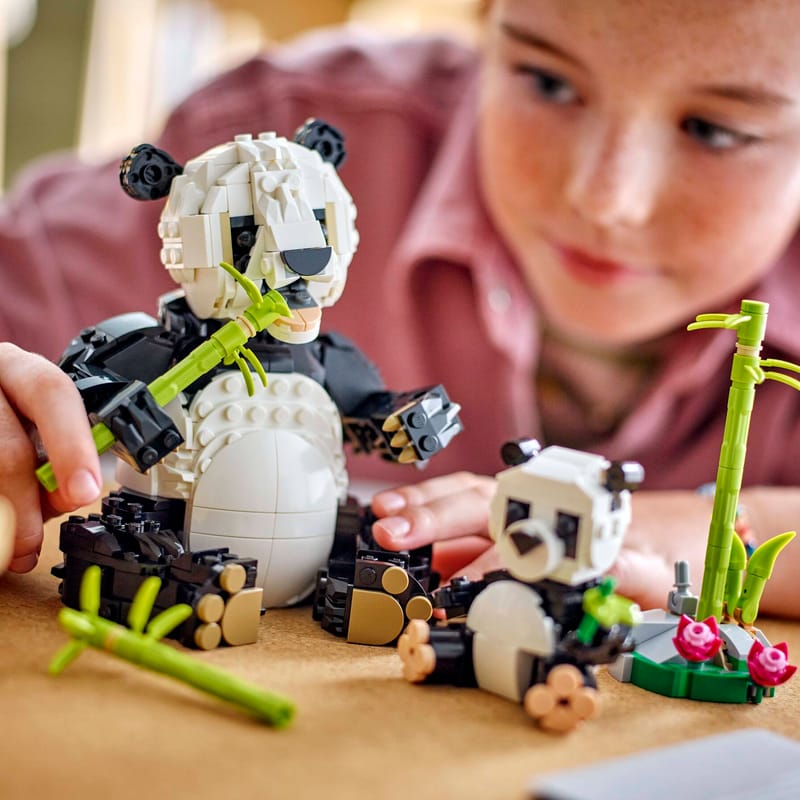 LEGO Creator 3 v 1 31165 Divoká zvířata: Pandí rodinka