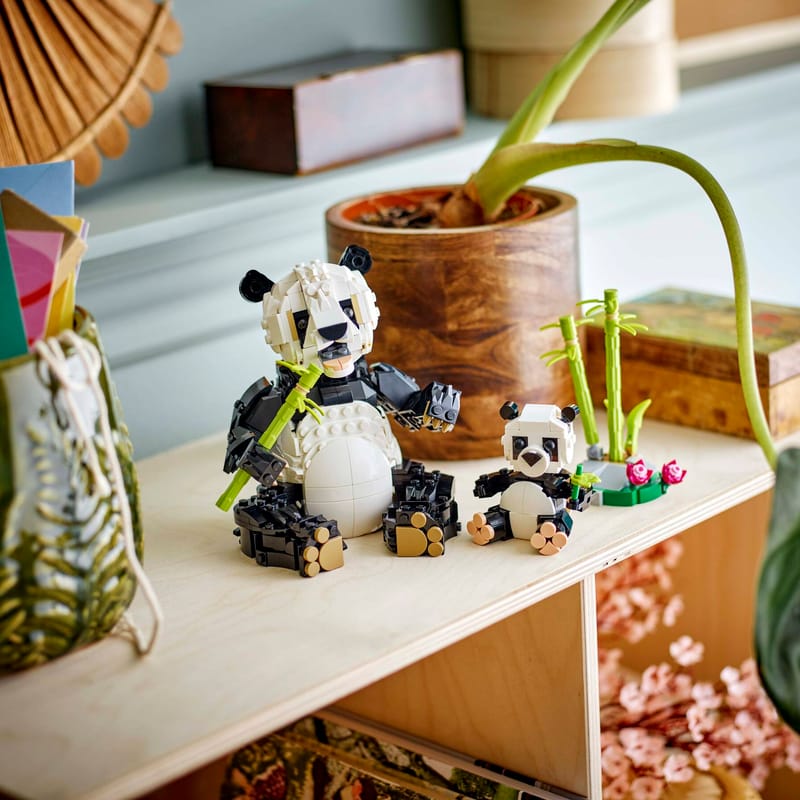 LEGO Creator 3 v 1 31165 Divoká zvířata: Pandí rodinka
