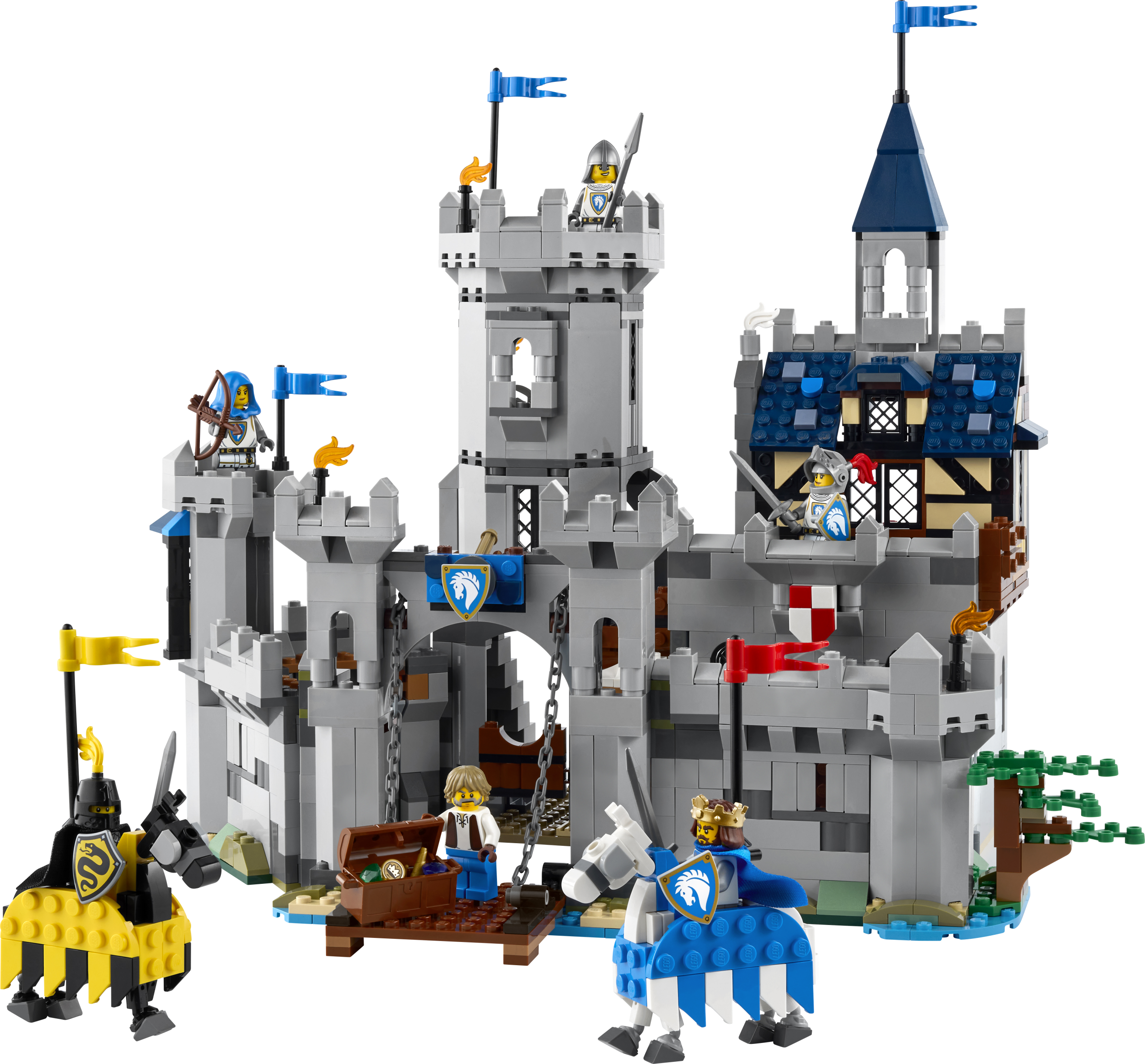 LEGO Creator 31168 Středověký hrad a rytíři na koních