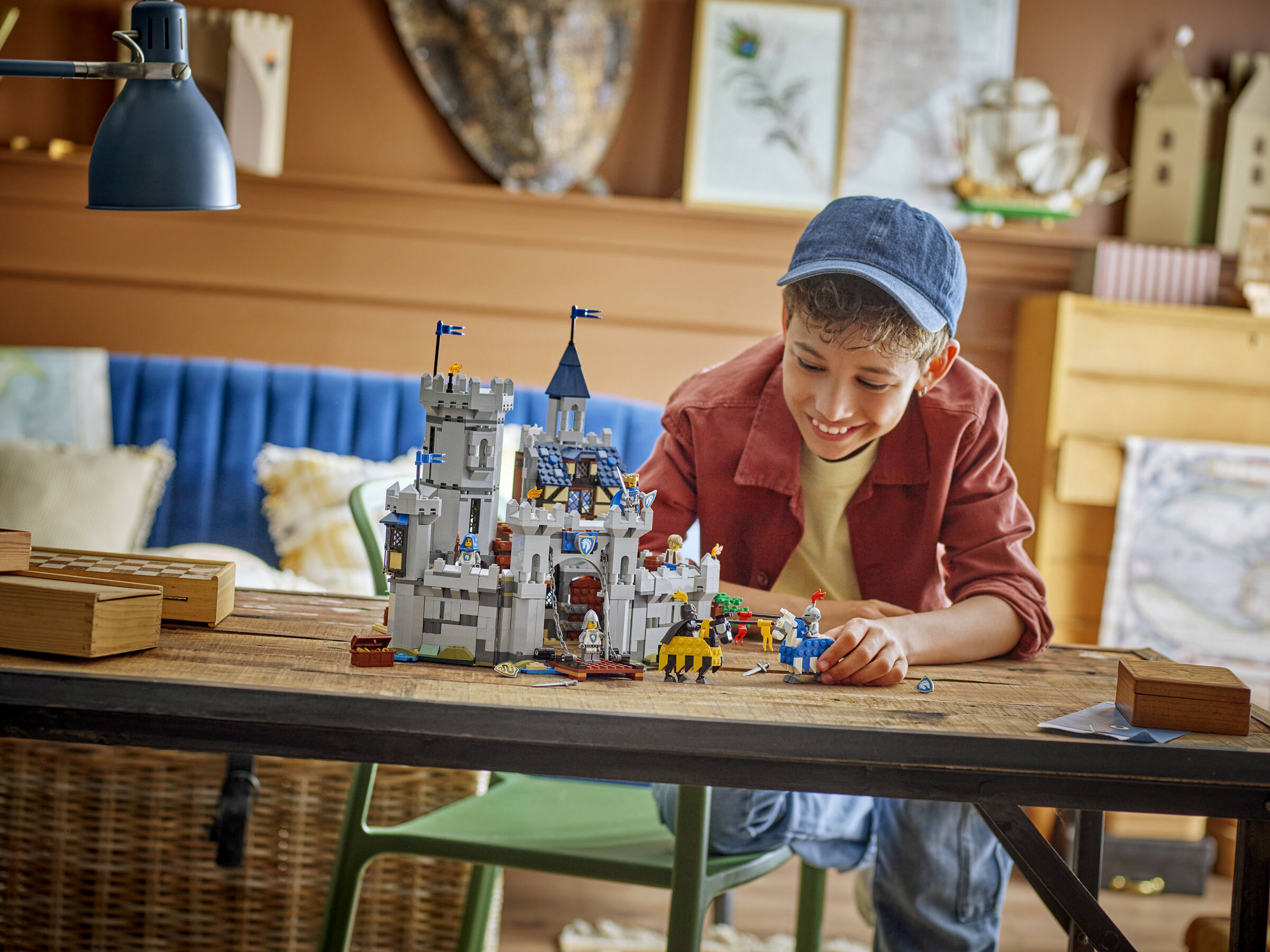 LEGO Creator 31168 Středověký hrad a rytíři na koních