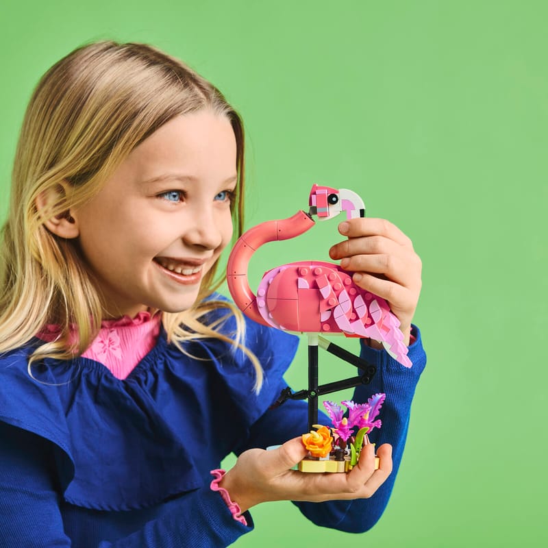 LEGO Creator 31170 Divoká zvířata: Růžový plameňák
