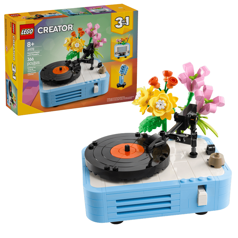 LEGO Creator 31172 Gramofon s květinami