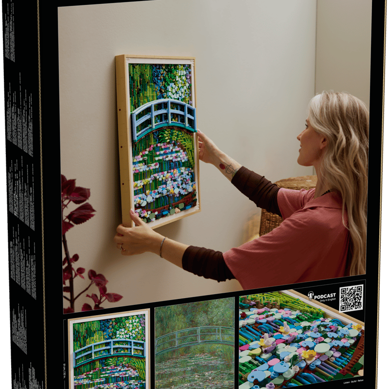 LEGO Art 31220 Claude Monet – Most nad jezírkem s lekníny