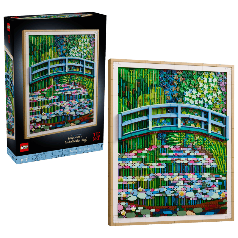 LEGO Art 31220 Claude Monet – Most nad jezírkem s lekníny
