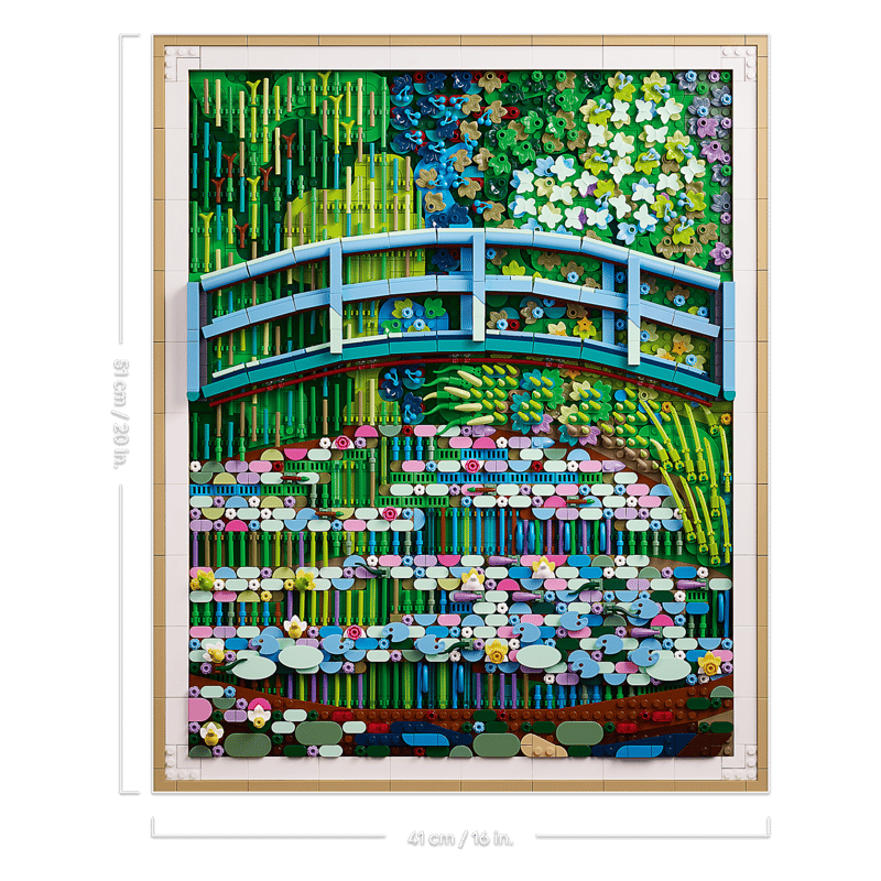LEGO Art 31220 Claude Monet – Most nad jezírkem s lekníny