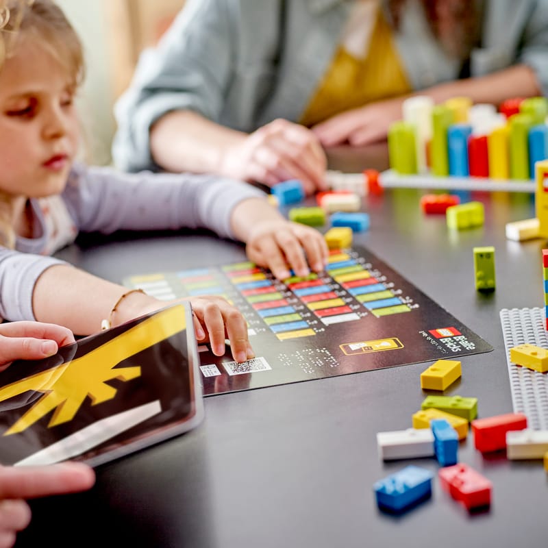 LEGO 40656 Hraní s Braillovým písmem – anglická abeceda