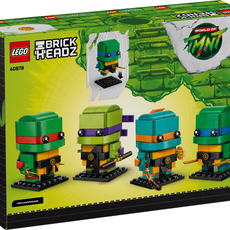 LEGO BrickHeadz 40878 Figurky: Želvy Ninja