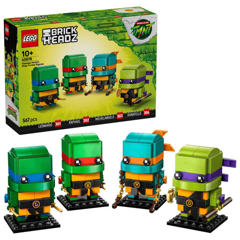 LEGO BrickHeadz 40878 Figurky: Želvy Ninja