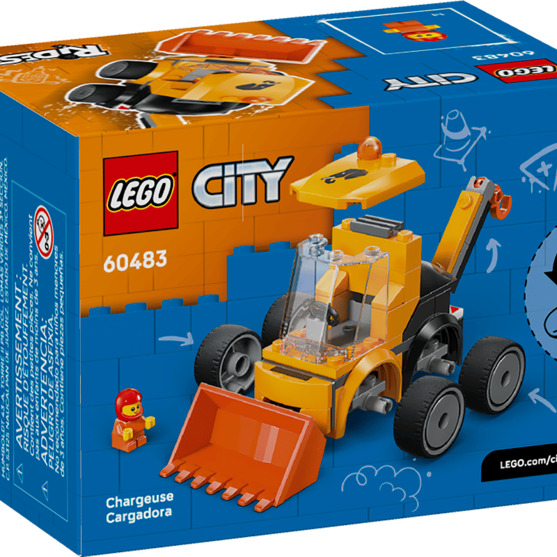 LEGO City 60483 Autíčka – Stavební nakladač