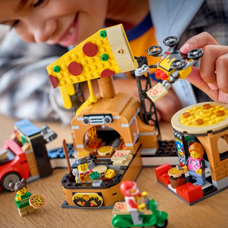 LEGO City 60496 Rozvoz pizzy a vozidla