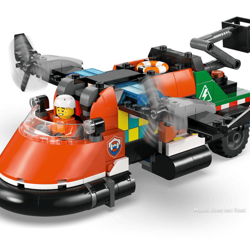 LEGO City 60505 Remix: Letadlo, servisní vůz a vznášedlo
