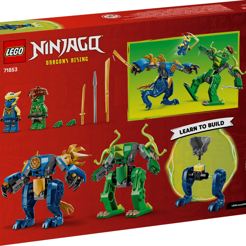 LEGO NINJAGO 71853 Jay a boj v dračím robotickém obleku