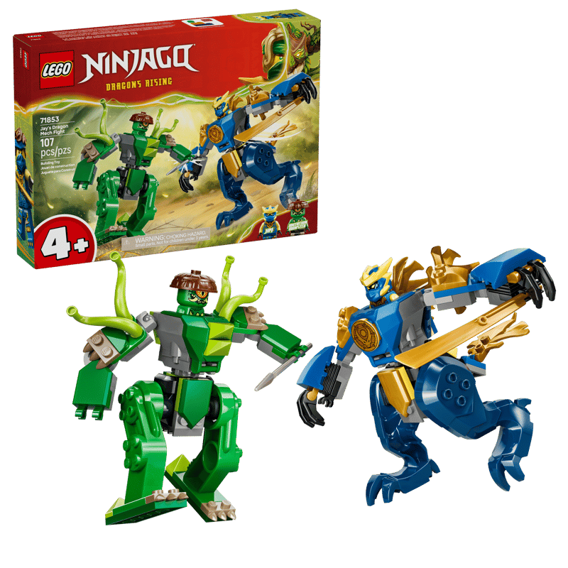 LEGO NINJAGO 71853 Jay a boj v dračím robotickém obleku