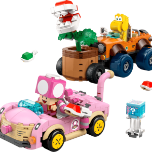 LEGO Super Mario 72044 Mario Kart – Piranha Plant a honička v autech