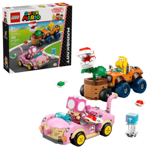 LEGO Super Mario 72044 Mario Kart – Piranha Plant a honička v autech