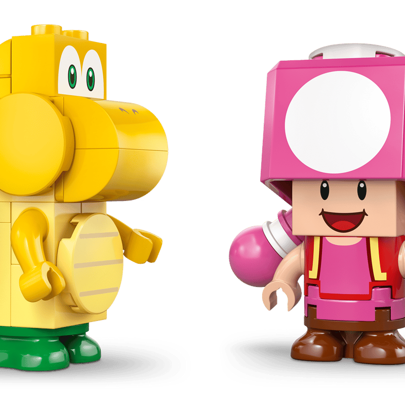 LEGO Super Mario 72044 Mario Kart – Piranha Plant a honička v autech
