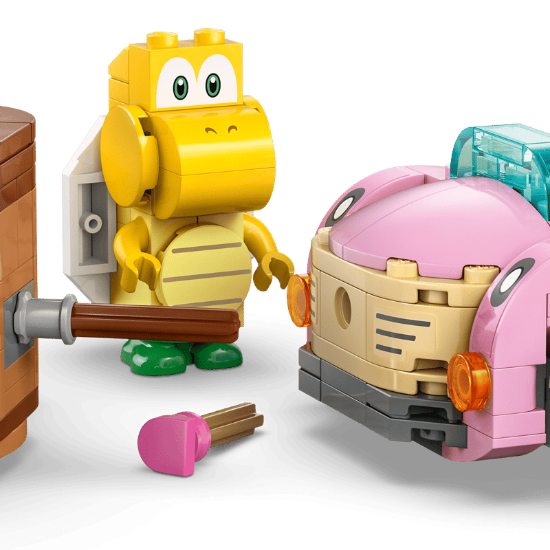 LEGO Super Mario 72044 Mario Kart – Piranha Plant a honička v autech