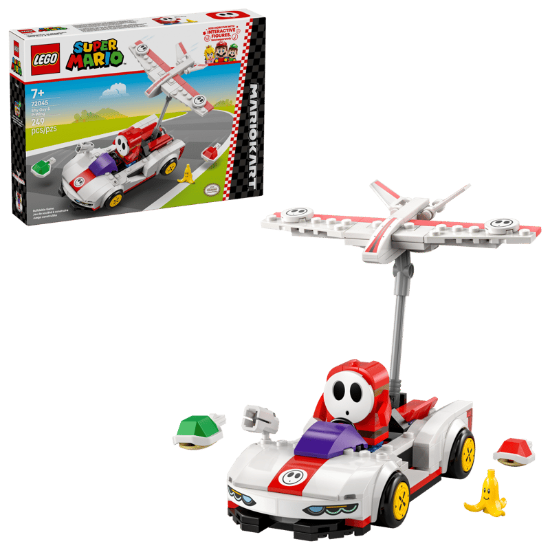 LEGO Super Mario 72045 Mario Kart – Shy Guy a P-Wing