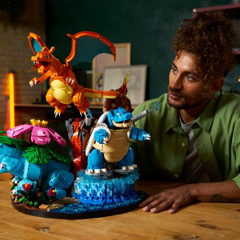 LEGO Pokémon 72153 Venusaur, Charizard a Blastoise
