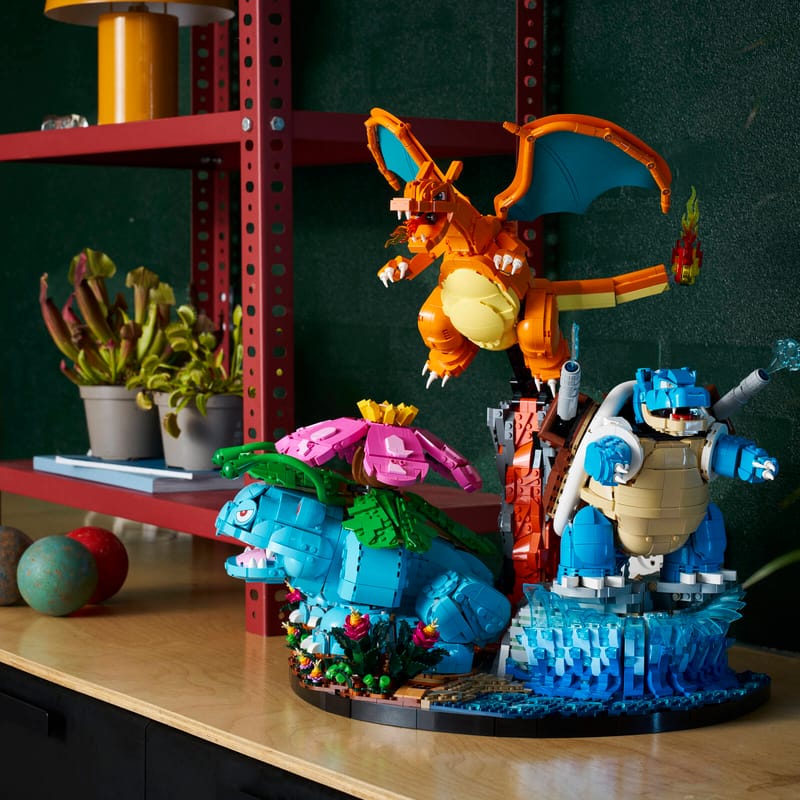 LEGO Pokémon 72153 Venusaur, Charizard a Blastoise
