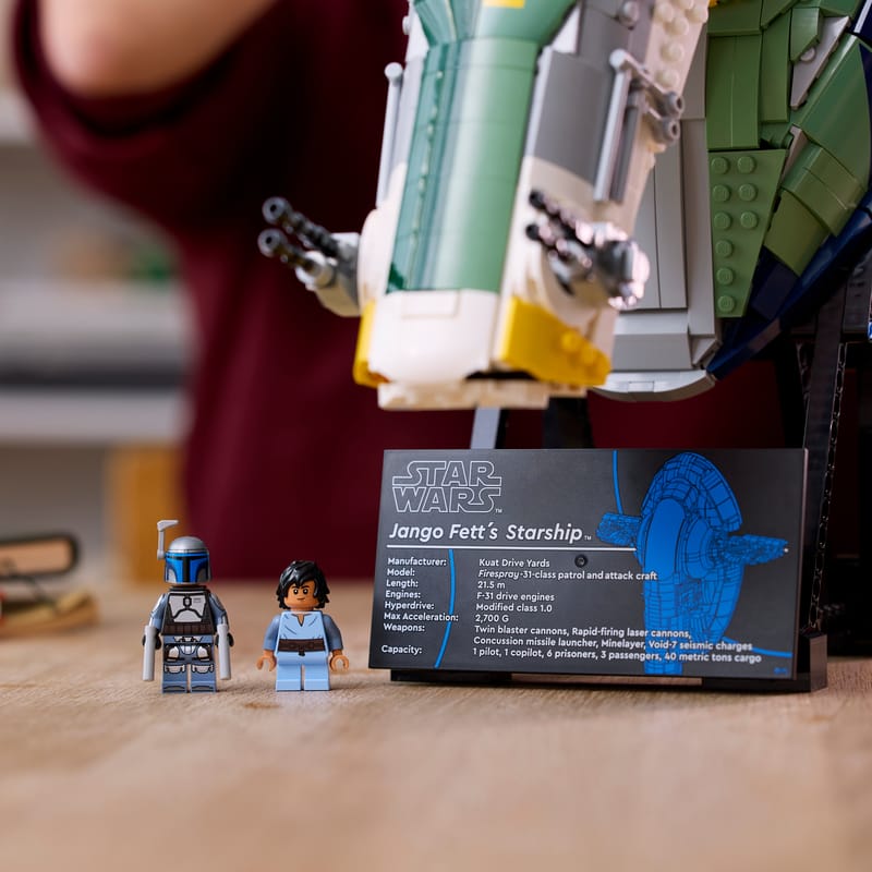 LEGO Star Wars 75409 Jango Fett a jeho vesmírná loď třídy Firespray