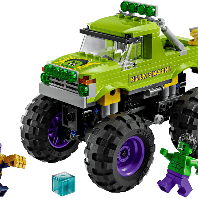 LEGO Marvel 76312 Hulkův truck vs. Thanos