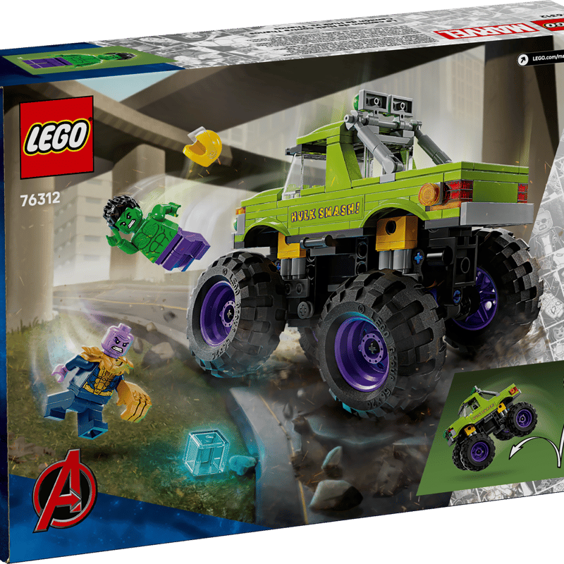 LEGO Marvel 76312 Hulkův truck vs. Thanos
