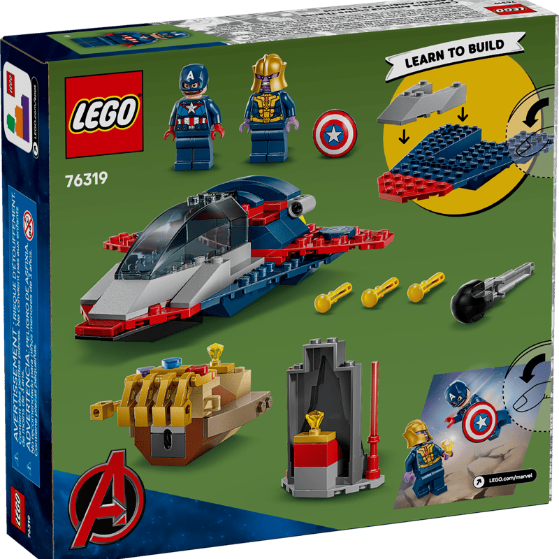 LEGO Marvel 76319 Kapitán Amerika vs. Thanos