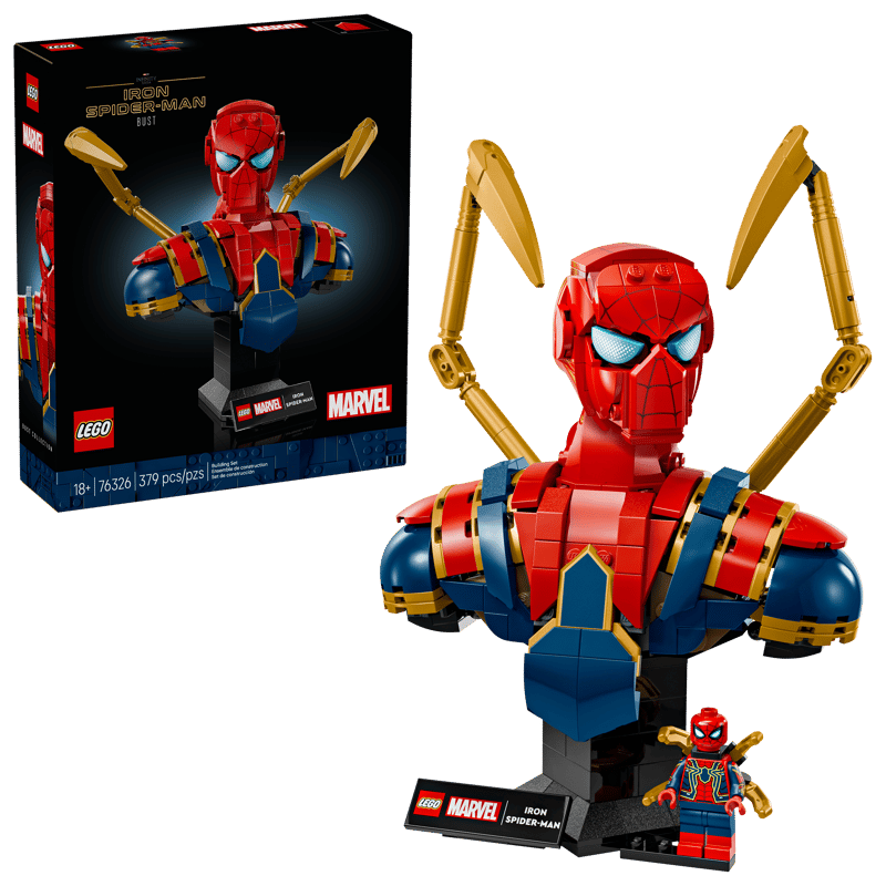 LEGO Marvel 76326 Busta Iron Spider-Mana