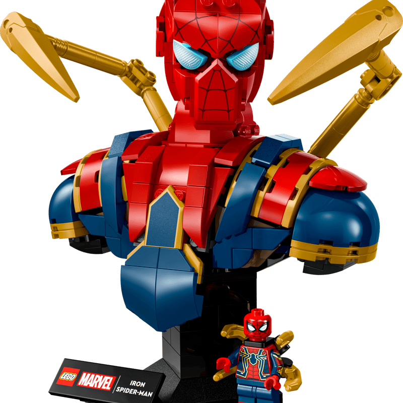 LEGO Marvel 76326 Busta Iron Spider-Mana