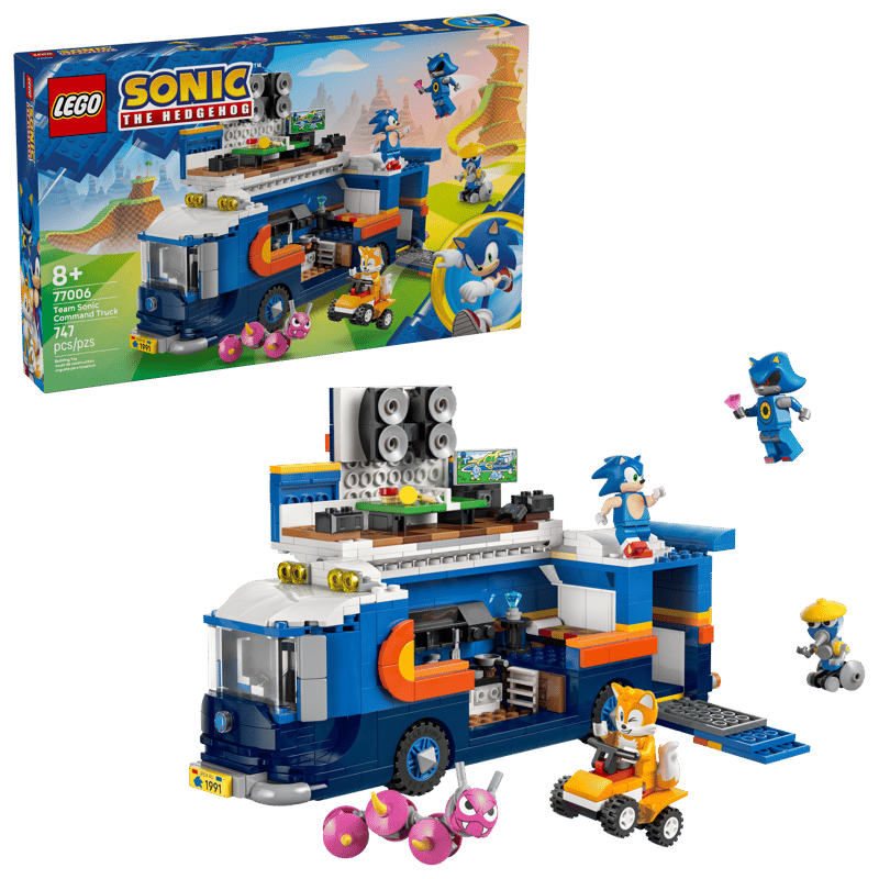 LEGO 77006 Velitelské vozidlo týmu Sonic