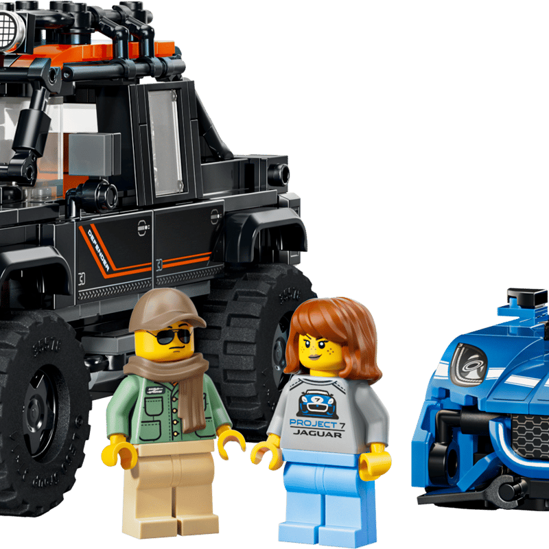 LEGO Speed Champions 77264 Jaguar Project 7 a Land Rover Defender