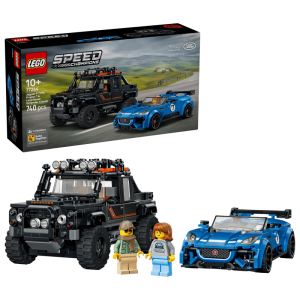 LEGO Speed Champions 77264 Jaguar Project 7 a Land Rover Defender