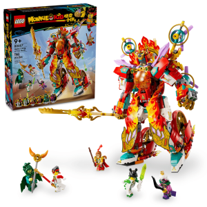 LEGO Monkie Kid 80057 Nezhův kruh ohnivého robota