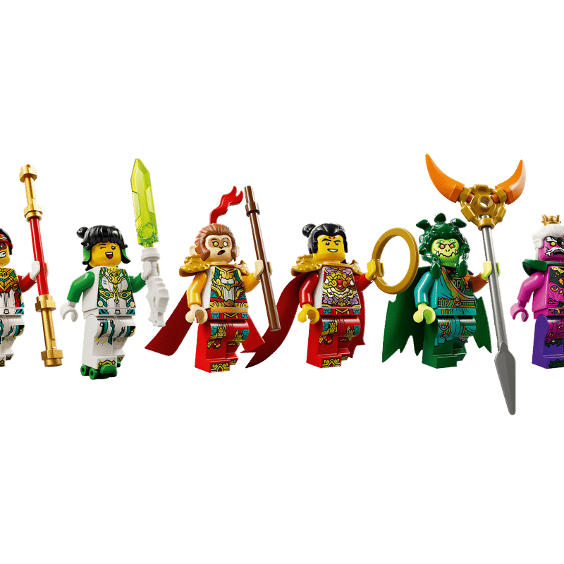 LEGO Monkie Kid 80057 Nezhův kruh ohnivého robota