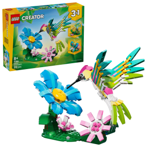 LEGO® Creator 3 v 1 31384 Divoká zvířata: Barevný kolibřík