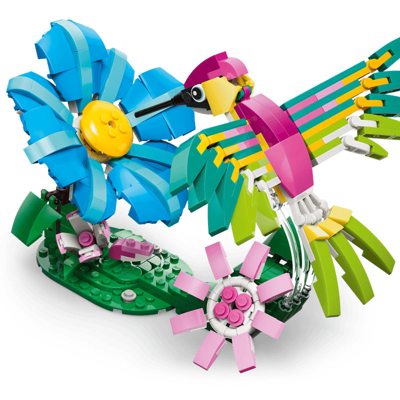 LEGO® Creator 3 v 1 31384 Divoká zvířata: Barevný kolibřík