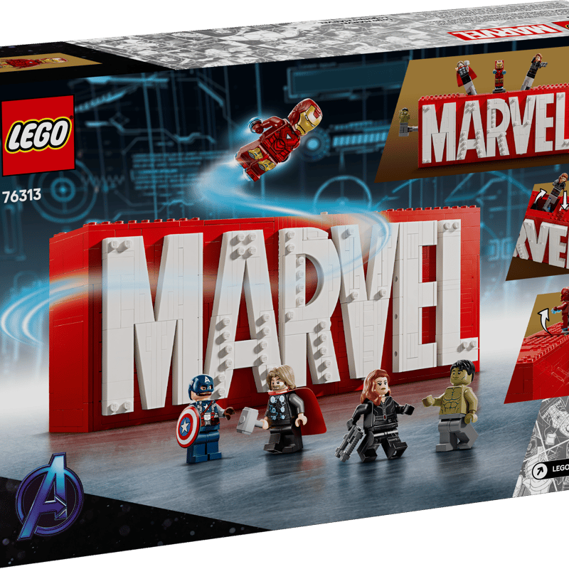 LEGO® Marvel 76313 Logo MARVEL a minifigurky